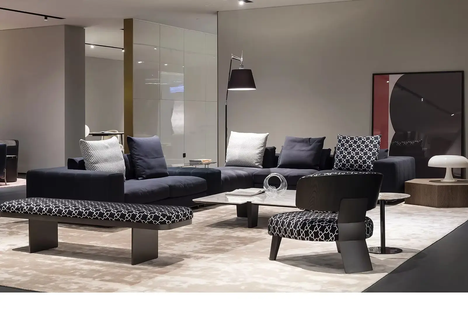 Sofa da thật góc chữ L cao cấp, lịch lãm – FREEMAN